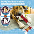 Dog Toys for Aggressive Chewers, Dog Toys for Large Dogs, Indestructible Dog Bones for Aggressive Chewers, Tough and Durable Dog Chew Toy, Real Ba...