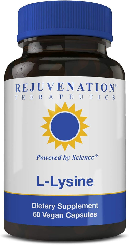L-Lysine, Supports Healthy Skin (60 Vegan Capsules, 500mg)...