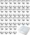 E-lishine 50 Pcs Metal Pin Backs Locking Pin Keepers No Tool Required?Locking Clasp with Storage Case...