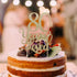 80th Birthday Glitter Cake Topper - 80th Anniversary Decoration Props, Party Favors...
