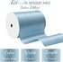 Blue Dusty Satin Ribbon 4 Inch x 15 Yards Double Face Wide Large Silk Satin Ribbon for Wedding, Ceremony Kit Decoration, Chair Sash, Gift Wrapping...