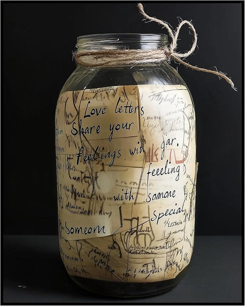 Posterizer 1 pcs-love in the jar-cute Valentine's day poster -3-Romantic Art-Holiday Poster Collection-Gift for Couples boyfriend girlfriend Husba...