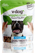 V-Dog Vegan Wiggle Biscuit Organic Dog Treats, Peanut Butter, 10 Ounce, Superfoods...