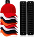 Hat Rack for Wall, 2 Packs Hat Organizer for Baseball Caps Adhesive Hat Hooks Hold Up to 32 hats, Hat Storage Display Hat Hanger Holder for Door C...