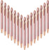 Aozora 15 Pieces Retractable Ballpoint Pens Black Ink 1.0 mm with Stylus Tip Touch School Office Decor Supplies Pretty Aesthetic Pens (Rose Gold&G...
