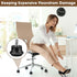Bell Glides Replacement Office Chair or Stool Swivel Caster Wheels to Fixed Stationary Castors (Bell Glides Short)...