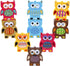 Berry President Stacking toys, Owls Wooden Balancing Toy, Colorful Building Blocks Acrobatics Toy Set, Montessori Early Educational Game Toy for T...