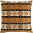22 x 22 Inches Large Throw Pillow Covers Mustard Yellow and Cream Kilim Pattern - Decorative Diwan Pillows, Boho Room Decor for Couch, Bohemian Ou...