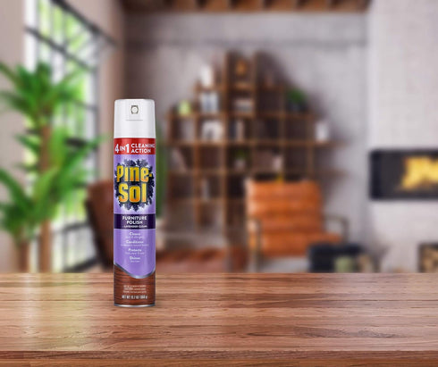 Pine-Sol Furniture Polish | Wood Furniture Polish Spray | Wood Polish Spray for Your Furniture Gives You A Powerful Clean You Can Trust | 12.7 Oun...