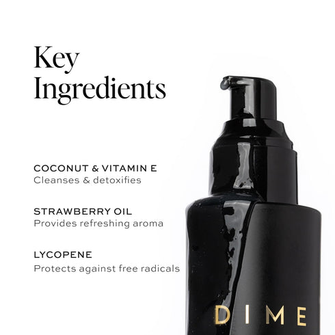 Dime Beauty Gentle Jelly Cleanser, Hydrating Facial Cleanser and Makeup Remover, Sensitive Skin Face Wash, Travel Size Face Wash 2 oz / 60 ml...
