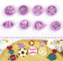 Sports Polymer Clay Cutters: 8 Pcs Earrings Clay Cutters, 3D Print Clay Cutters for Earrings Making, Physical Education Sport Clay Cutters(Designe...
