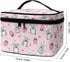 Strawberry Koala Toiletry Bag Makeup Bag Pouch Cosmetic Bag Toiletry Bag Desk Cosmetics Pouch Storage with Strap...
