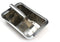 RSVP International Endurance Cocktail Collection, Retro Ice Cube Tray, Stainless Steel, Dishwasher Safe, 7.25x5x2.5"...