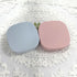 2 Pack Cute Contact Lens Case Travel Kit, Cute Contact Case with Mirror Tweezers Remover Tool Solution Bottle for Outdoor Office Daily Use...