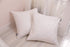 Silver Couch Throw Pillow Cover 1pc 20X20inch Ecru White Textural Linen Look Metallic Print Rhombus Wavy Geometric Decorative Pillowcase Christmas...
