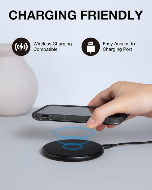 Raptic Shield for iPhone 11 Pro, Shockproof Protective Clear Case, Military 10ft Drop Tested, Durable Aluminum Frame, Anti-Yellowing Technology, B...