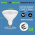 Radar Motion Sensor Outdoor Flood Light Bulbs, Dusk to Dawn LED Security Light E26 Base PAR38 Motion Activated 5000K Daylight, 15W(100-Watt Replac...
