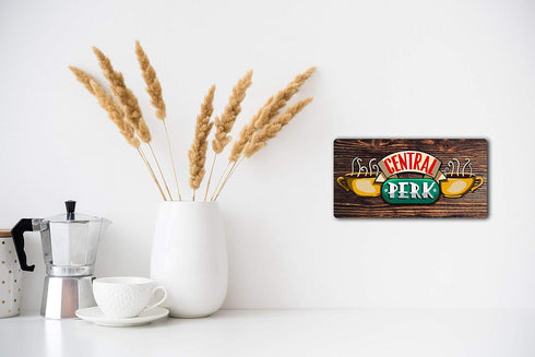 Central Perk, FRIENDS Tv Show Inspired, Handmade Wooden Sign, Kitchen Decor Gift for Friends Lovers...