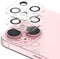 Sinjimoru iPhone 15 Series Anti-Light Scatter Tempered Glass Lens, Camera Lens Protector for iPhone 15/15 Plus Phone Lens Protector. Lens Glass Bl...
