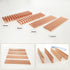M.2 2280 SSD Heatsink Copper Kit, 67x18x4mm Cooler Heat Sink + Silicone Based Thermal Pad for Cooling M.2 SSD, NVME SSD, SSD...