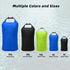 Desoto Waterproof Dry Bag - Roll Top Waterproof Backpack Sack Keeps Gear Dry, PU5000mm, for Kayaking,Boating, Hiking, Camping (Green, 20L)...