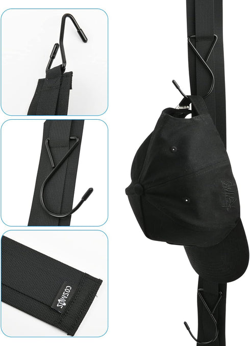 Cosmos 1 Pc Portable Hockey Gear Hanger Strap Ice Hockey Equipment Rack Drying Organizer Stap with Six Hooks Hockey Gifts for Home Outdoor Use in ...