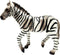Gemini&Genius Zebra Animal Toy for Kids, Zebra Figurine Toy, Wildlife Action Figure Toy, Great Gift, Collection, Cake Topper, Storytelling Prop an...