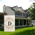 Monogram Letter D Garden Flags for Outside 12x18 Inch Double Sided, Outdoor Patio Front Porch Lawn Garden Decor, Family Last Name Yard Flag,Spring...