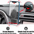 Car Phone Holder, Air Vent Hands Free Adjustable Phone Stand, Auto Cradles Dashboard Mount for Toyota RAV4 2013-2018, Custom Magnetic Navigation B...