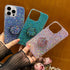 Case for iPhone 15 Pro Max Case Glitter Bling for Women Girls Sparkle Cover, with Ring Stand Holder Protective Case 6.7 inch (Pink)...