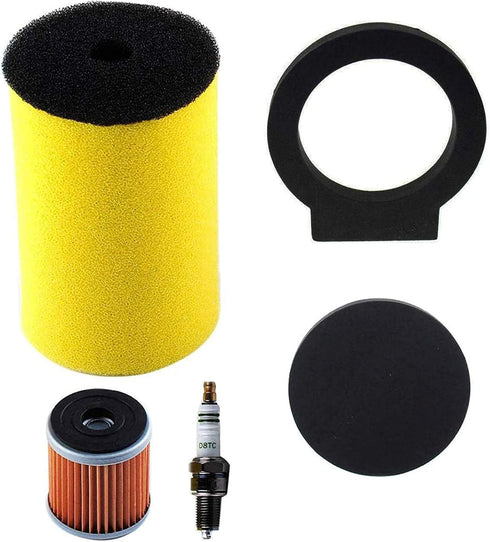 Podoy 1YW-14451-00-00 Air Oil Filter for compatible with Yamaha Timberwolf 250 Big Bear 350 Moto-4 250 350 Kodiak 400 Big Bear 350 Big Bear 4x4 19...