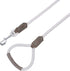 Mile High Life | Premium Leather Dog Leash | Strong Rope Leash | Leather Handle | Zinc Alloy Strong Clasp | Small Medium Large Dogs | 4/5/6 Feet(S...
