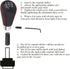 Manual Shifter Knob 5 Speed Leather Gear Shifting Knob Fit Most Manual Transmissions Black...
