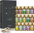 Essential Oils Gift Set 15 x 5ml, Pure Essential Oil Aromatherapy Oil for Skin Care, Hair Care, Bath, Ideal for Humidifier, Diffuser, Relax...