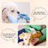 Mudder 6 Pieces Dog Eye Comb Tear Stain Remover Comb Double Head Tear Stain Comb Double sided Pet Grooming Comb Multipurpose Tool for Small Cat Pu...