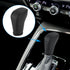 X AUTOHAUX Black Car Interior Faux Leather Gear Shifter Shift Knob Cover Transmission Shift Boot Lever for Honda Accord 2018-2022 Black Stitches...