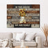 Balgardekor Sunflower and Antique Bible Painting Canvas Wall Art In This House We Trust In God Canvas Bible Verse Canvas Home Decor for Bedroom Li...
