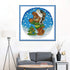 Cross Stitch Kits Stamped, OWN4B Bear Printed Pattern 11CT 8.3x7.9 inch DIY Embroidery Kit (Bear)...