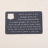 BEKECH Police Jewelry Police Officer Wallet Card Husband Gift You're My First and Last Thought Wallet Insert Gift from Wife...