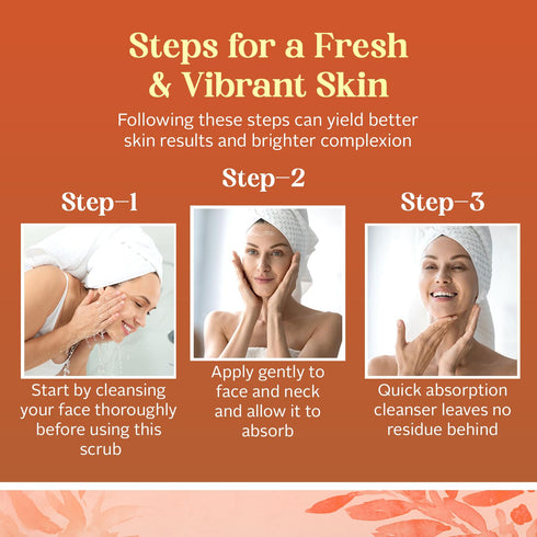 Envy Vitamin C and Turmeric Face Scrub - Anti Aging Facial Exfoliating Scrub, Clears Blackheads Improve Dark Spots & Acne - Korean Skin Care - All...