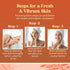 Envy Vitamin C and Turmeric Face Scrub - Anti Aging Facial Exfoliating Scrub, Clears Blackheads Improve Dark Spots & Acne - Korean Skin Care - All...