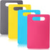 Flexible Cutting Board BPA Free 4 Colored Plastic Cutting Board Mat Set, Dishwasher Safe, 11.4 IN x 7.5 IN, 2mm Thickness...
