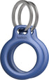 Belkin Apple AirTag Secure Holder with Key Ring, Durable Scratch Resistant Case With Open Face & Raised Edges, 2 count (Pack of 1)...