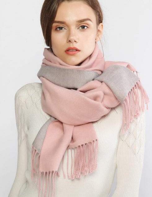 RIIQIICHY Pashmina Shawls and Wraps for Evening Dresses Scarfs for Women Fall Winter Travel Blanket Scarf Large Warm Scarves...