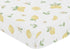 Sweet Jojo Designs Lemon Floral Girl Fitted Crib Sheet Baby or Toddler Bed Nursery - Yellow Green Beige White Watercolor Boho Bohemian Farmhouse F...