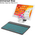 Keyboard for iPad (9",9.7",10.1",10.2",10.5",10.9",11") Tablets, Samsung Galaxy Tablet (10.4, 10.5, 10.9, 11 inch) - 7 Colors Backlit, Bluetooth W...