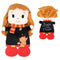 Kids Preferred Harry Potter Hermione Teether Plush Toy Crinkle Cloth for Newborn Baby Boys and Girls, 10 inches...
