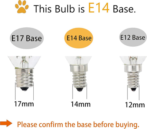 E14 LED Filament Candle Shape Light Bulb,E14 European Base Bulb,Daylight 6000K 600LM 60W Equivalent,C35 Clear Glass Torpedo Shape Bullet Top,No-Di...