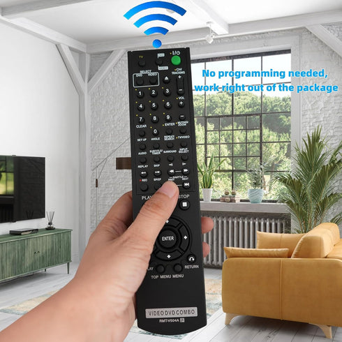 Universal Replacement Remote Control Fit for SLV-D271 SLV-D271P SLV-D281 SLV-D281P SLV-D300 SLV-D300P for Sony DVD/VCR Combo Player...