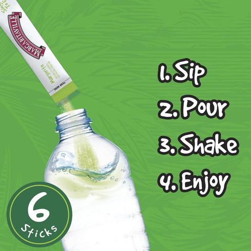 Margaritaville Singles to Go Water Drink Mix - Margarita Flavored, Non-Alcoholic Powder Sticks (12 Boxes with 6 Packets Each - 72 Total Servings),...